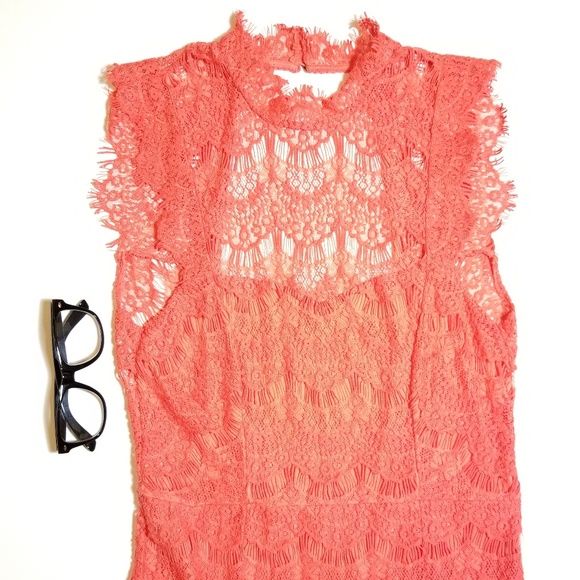 NWT Free People Daydream Lace Bodycon Slip Dress - Picture 5 of 8